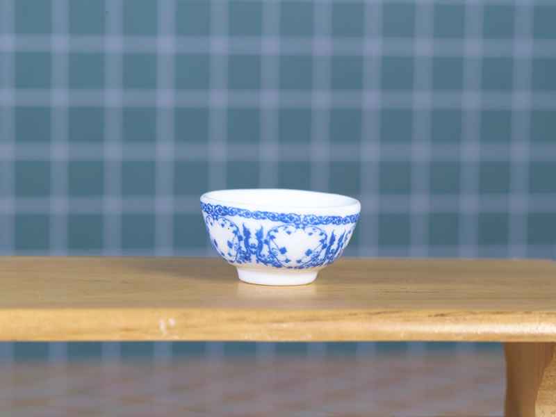 Grote delftsblauwe schaal