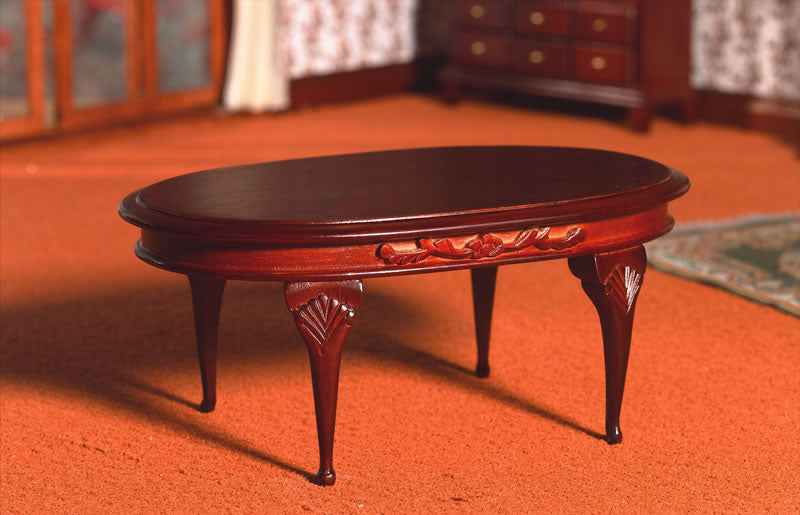 Queen Anne Ovale eettafel