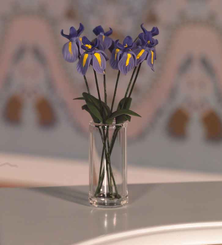 Mooie Irisbloemen, per 6 stuks.