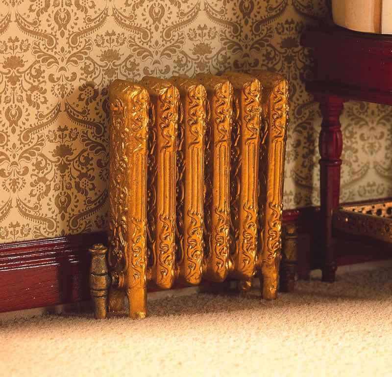 goudkleur radiator