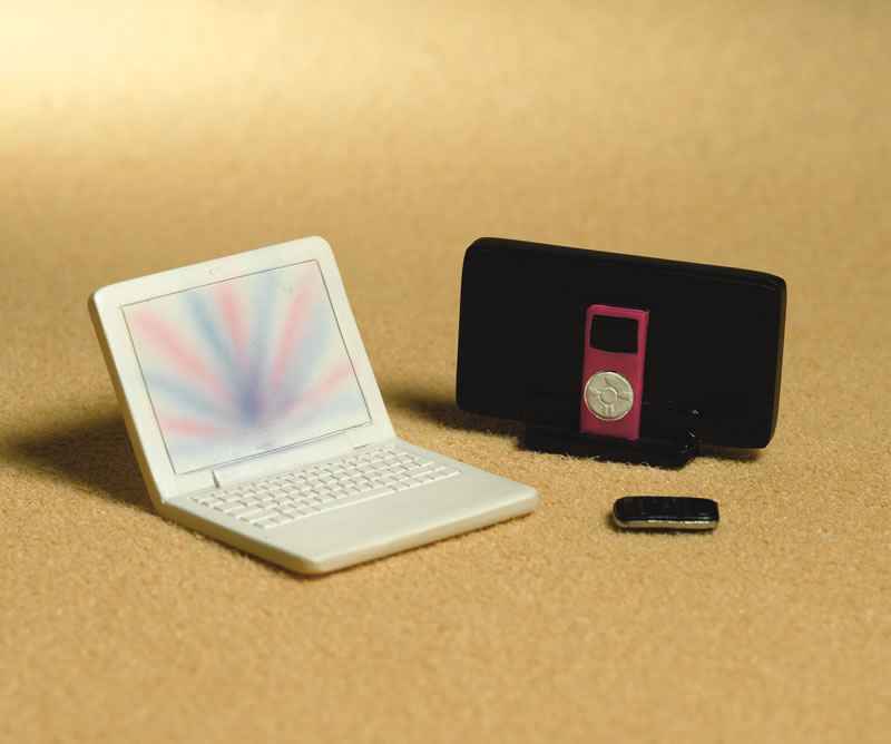 Laptop, MP3 en Mobiele telefoon