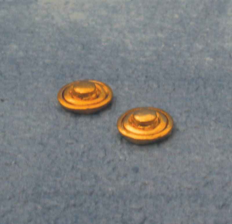 Ronde deurbellen, 2 stuks