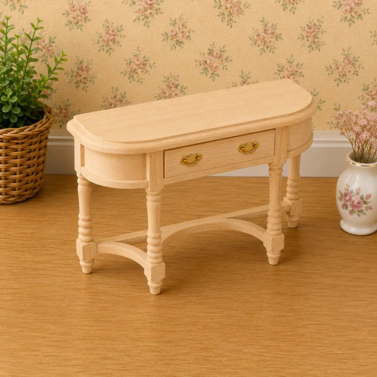 Haltafel, blank hout