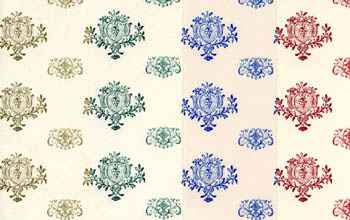 Behang Blauw