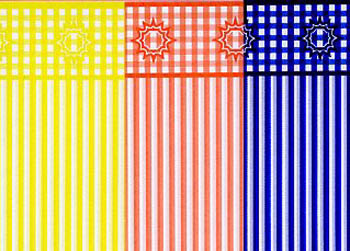 Behang blauw - Hobbyboutique Monique