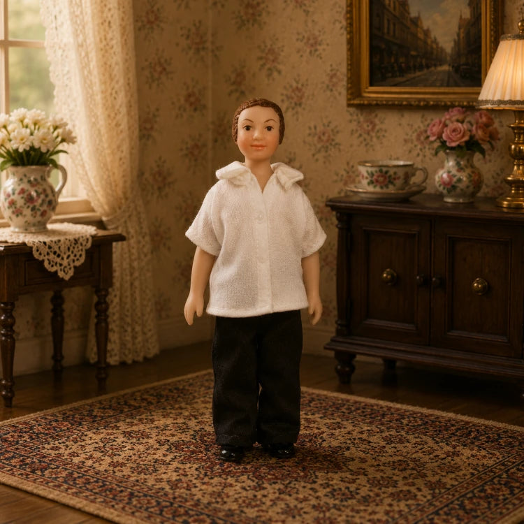 Moderne man in jeans