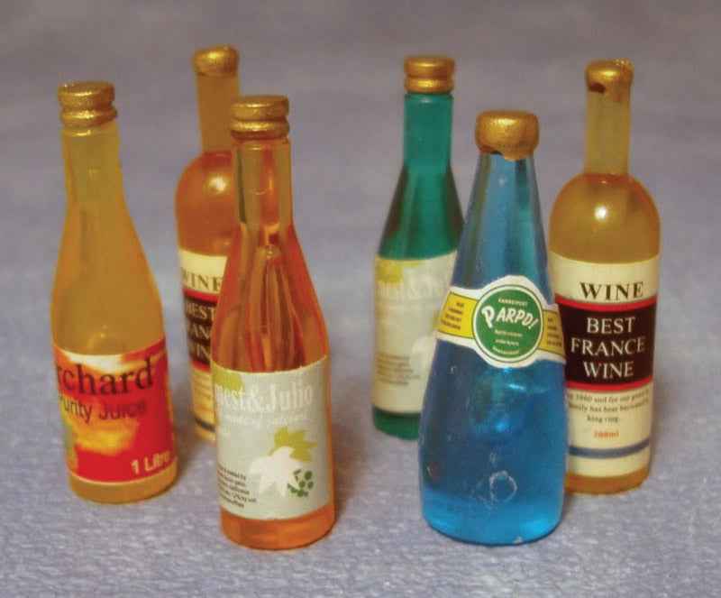 Fles wijn, 6 stuks