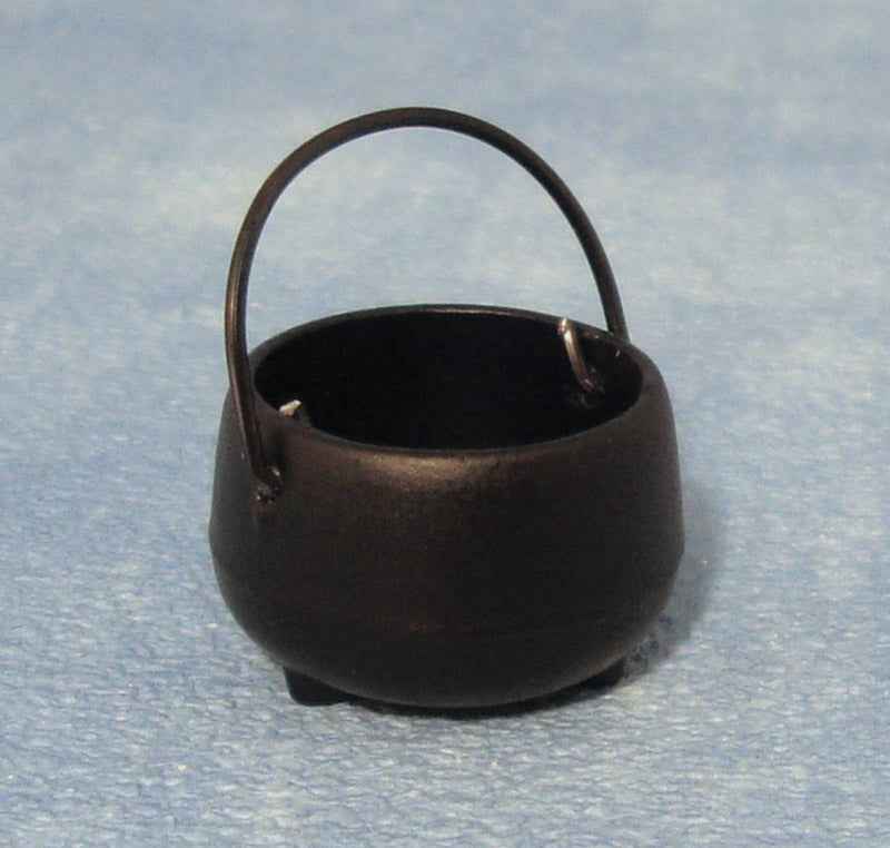 Kookketel, zwart met hengsel