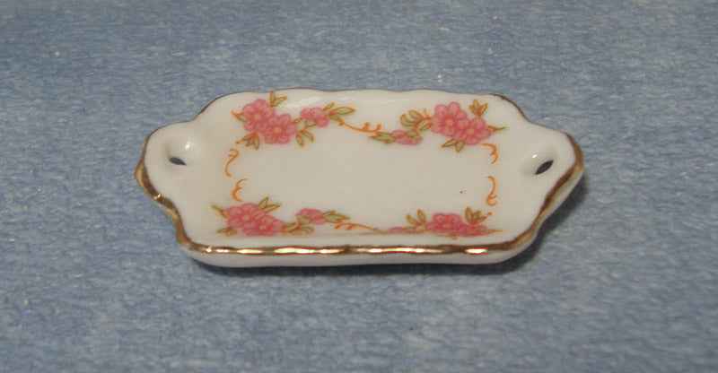 Roze servies schalen