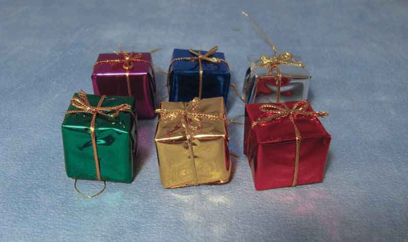 Kadootjes, 2,5 cm, 6 stuks