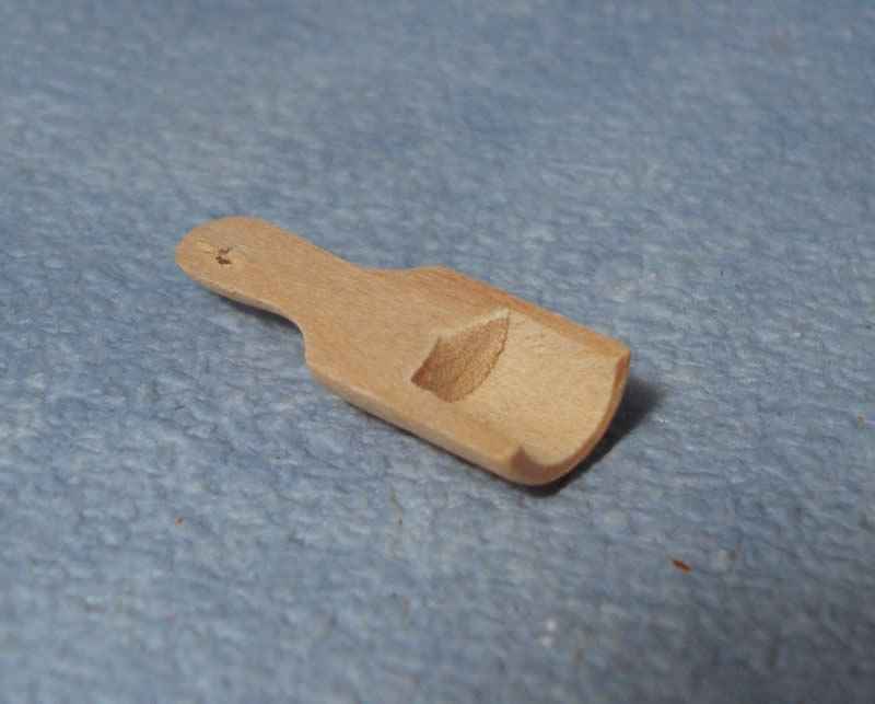 Houten schep, 2cm, 4 stuks