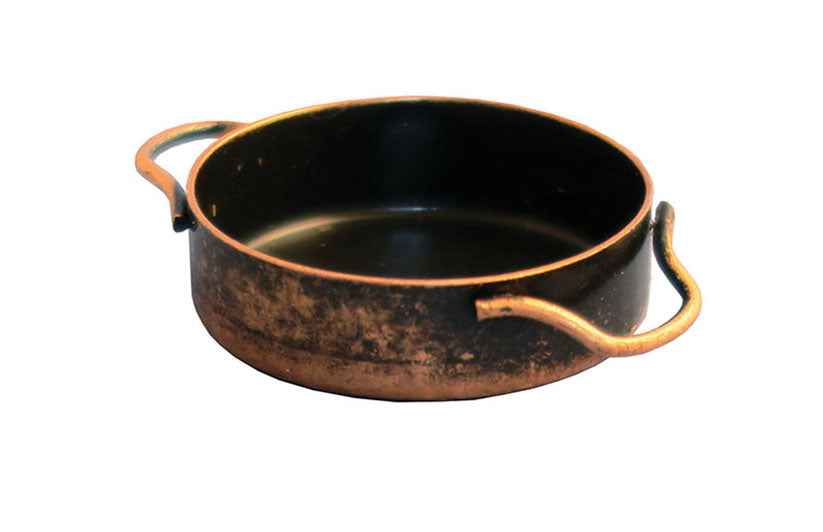 Koperen pan