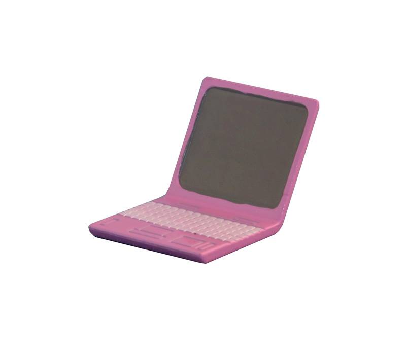 Roze laptop