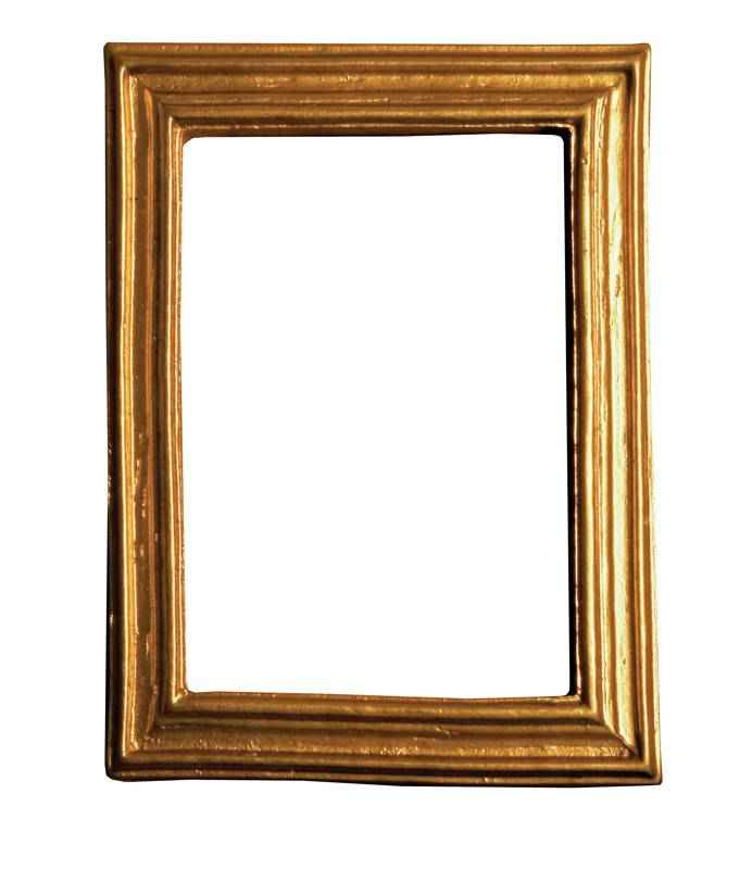 Strakke gouden lijst