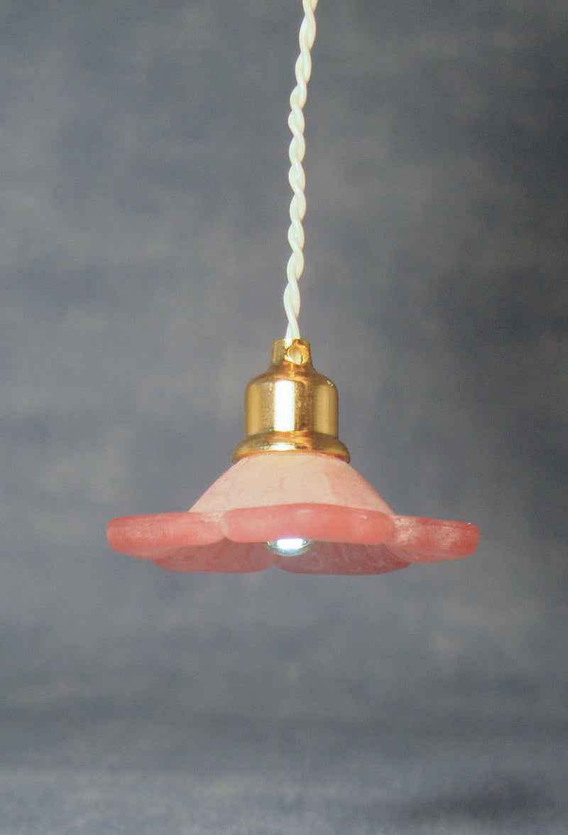 hanglamp roze daisy LED