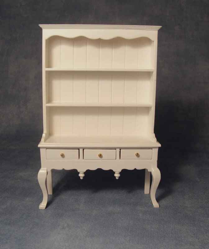 Wit dressoir Queen Anne
