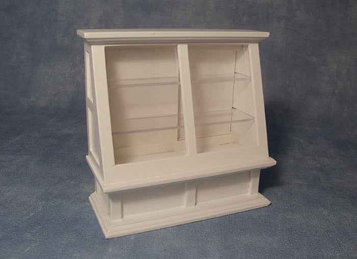 Winkel toonbank wit