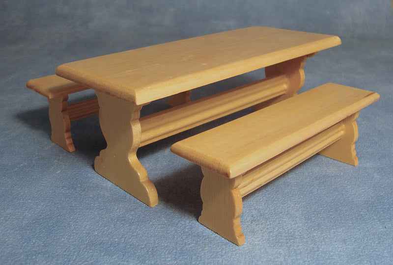 Keukentafel met banken