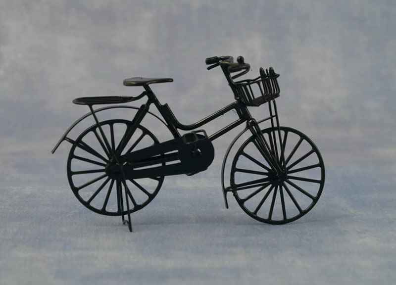 Zwarte dames fiets