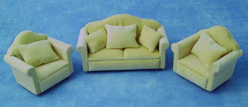 Beige bankstel