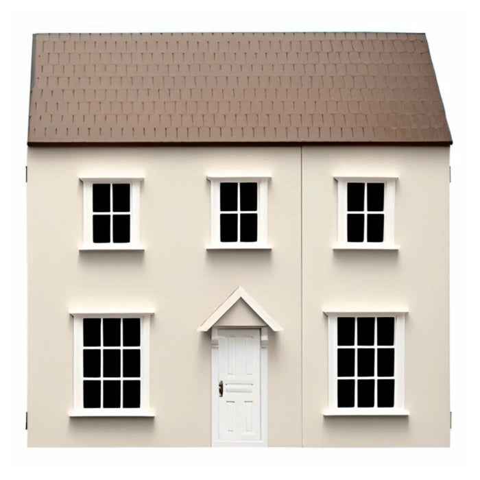 Yellow Cottage Poppenhuis, blankhout