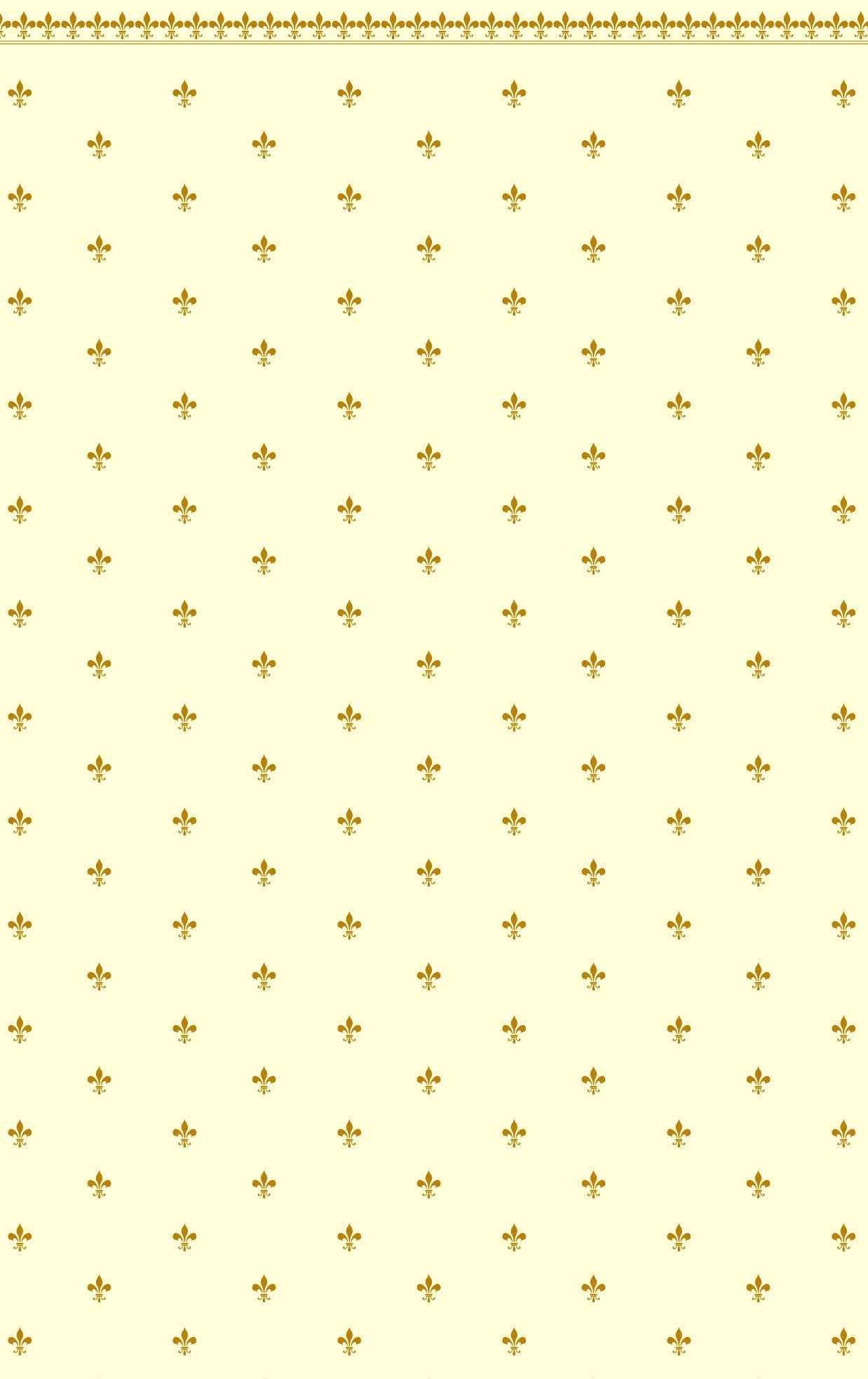 Behang Goud & Ivory