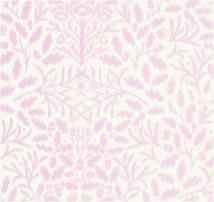 Behang zacht roze en wit