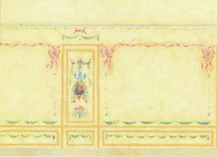 Behang Fruit & Flowers Panel Paper