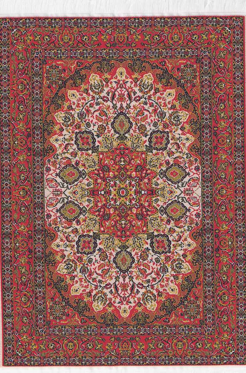 Vloerkleed oranje 31cm x 20cm