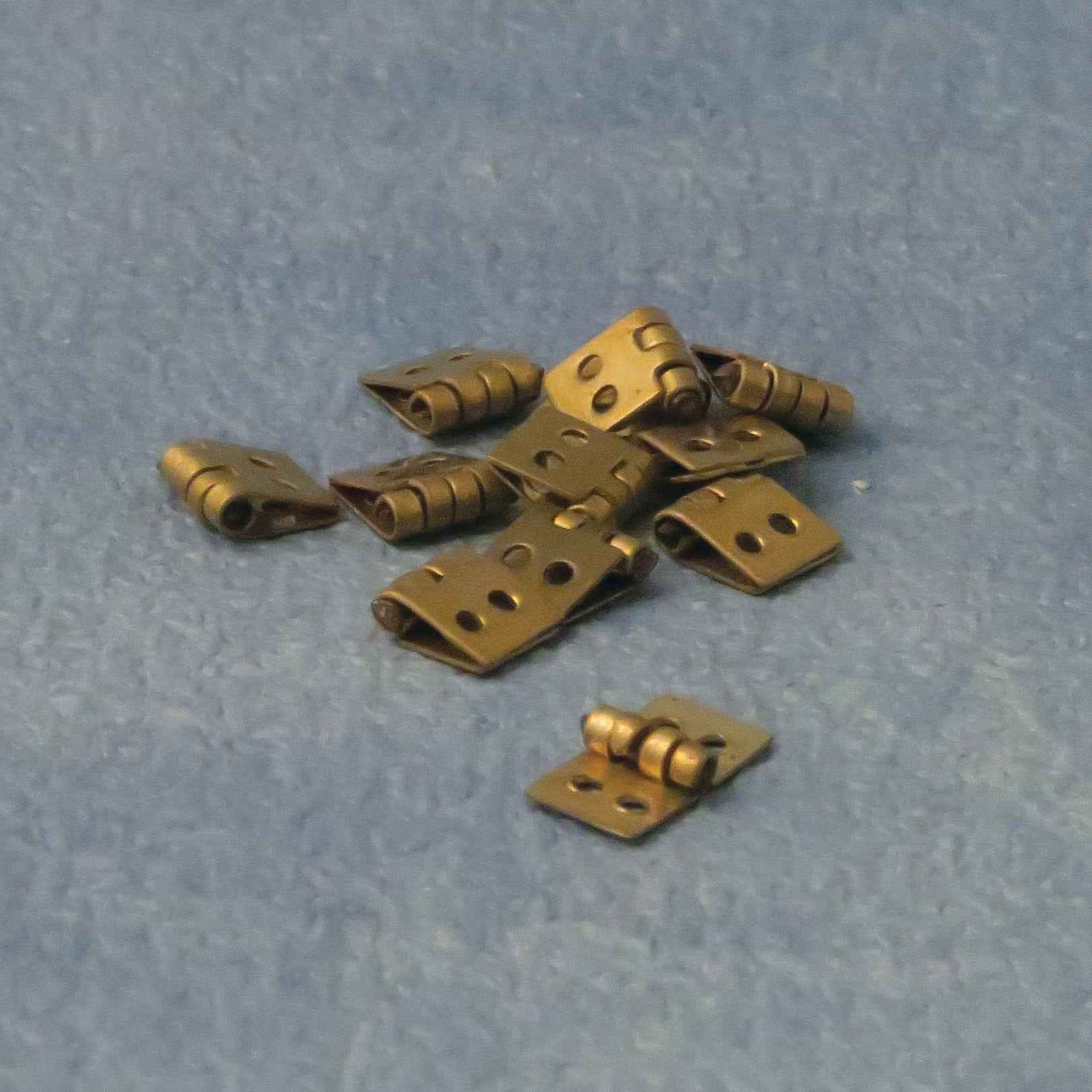 Messing schanieren, 12 stuks