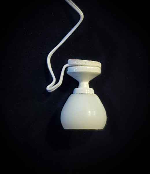 Plafondlampje, witte kelk