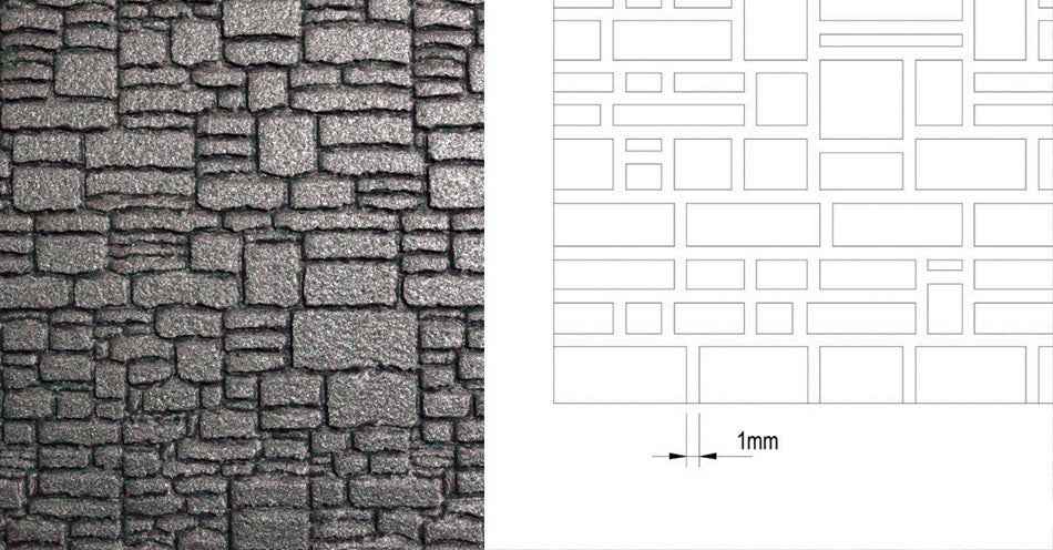 Stenen muur, 6mm
