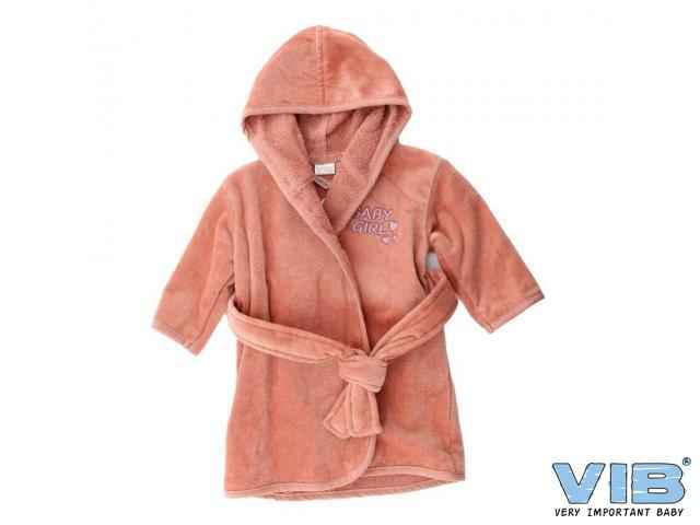 Badjas Baby girl oud roze