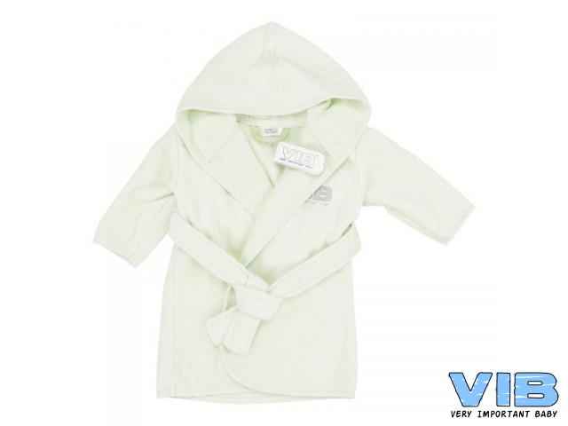 Badjas VIB mint + zilver