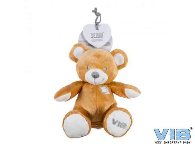 pluche beer zittend l bruin 35 cm