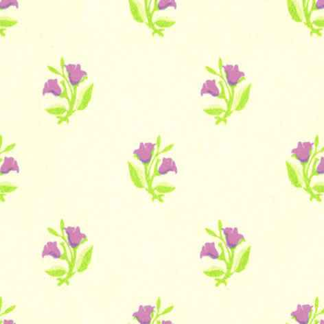 Poppenhuis behang Rosebud, roze
