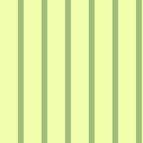 Poppenhuis behang groen gestreept