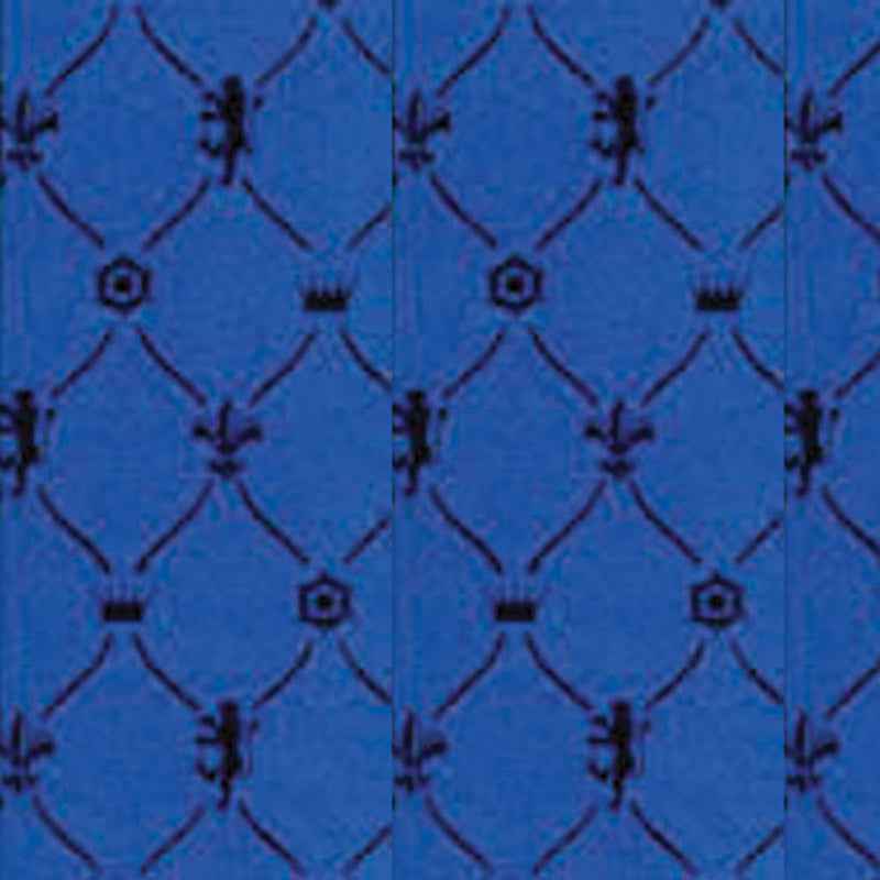Behang blauw