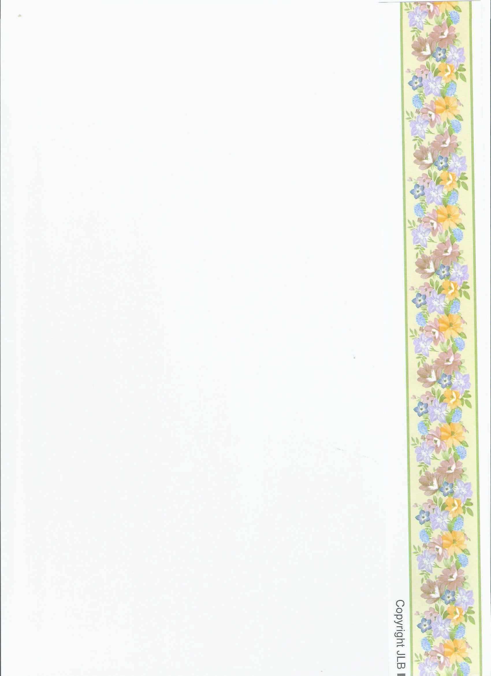 Behang rand Garland Groen