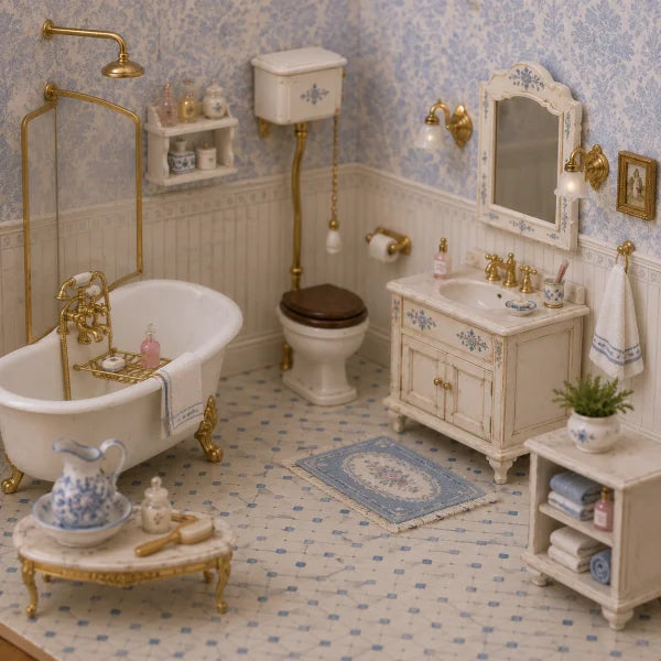 Poppenhuis badkamer