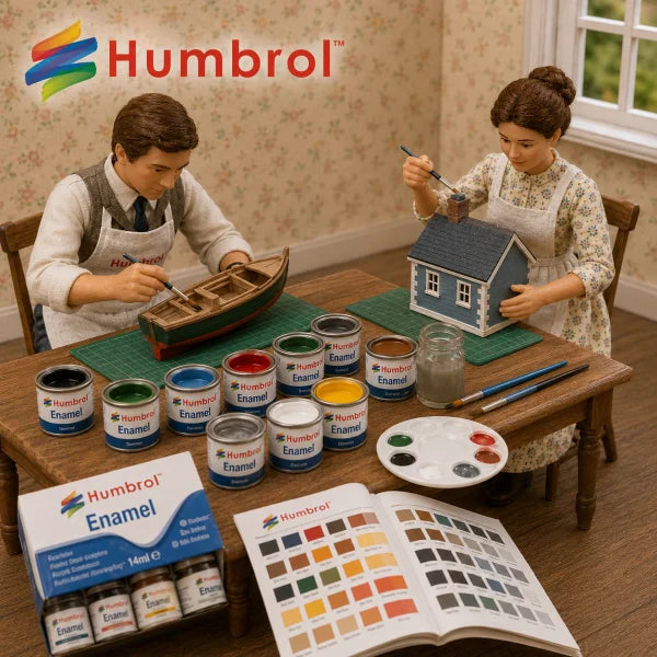 Poppenhuizen,miniaturen/Verf/Humbrol verf
