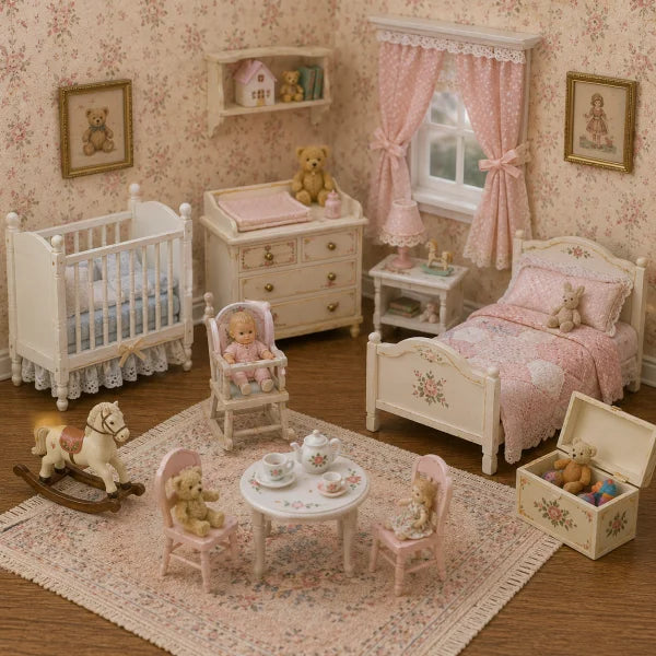 Kinder-en babykamer 1:12