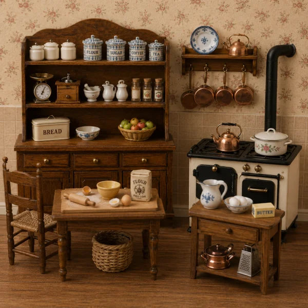 Poppenhuis keukens bij Hobbyboutique Monique