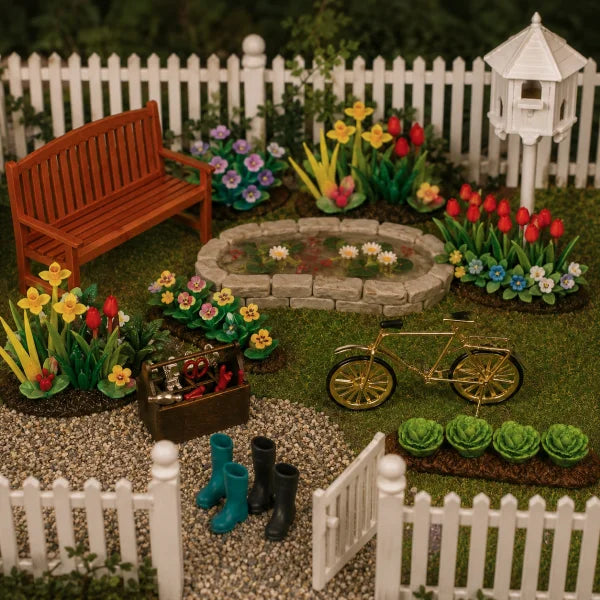Poppenhuis tuin