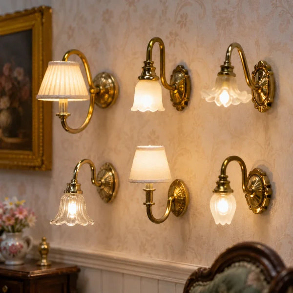 Poppenhuis wandverlichting bij Hobbyboutique Monique