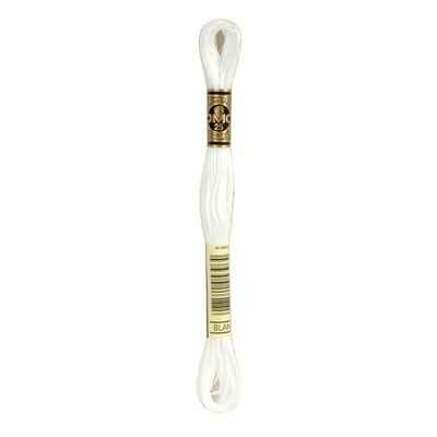 DMC splijtzijde kleur BLANC