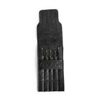 MUUD Eva leren etui voor naalden, Black
