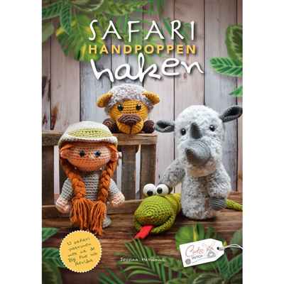 Boek Safari handpoppen haken