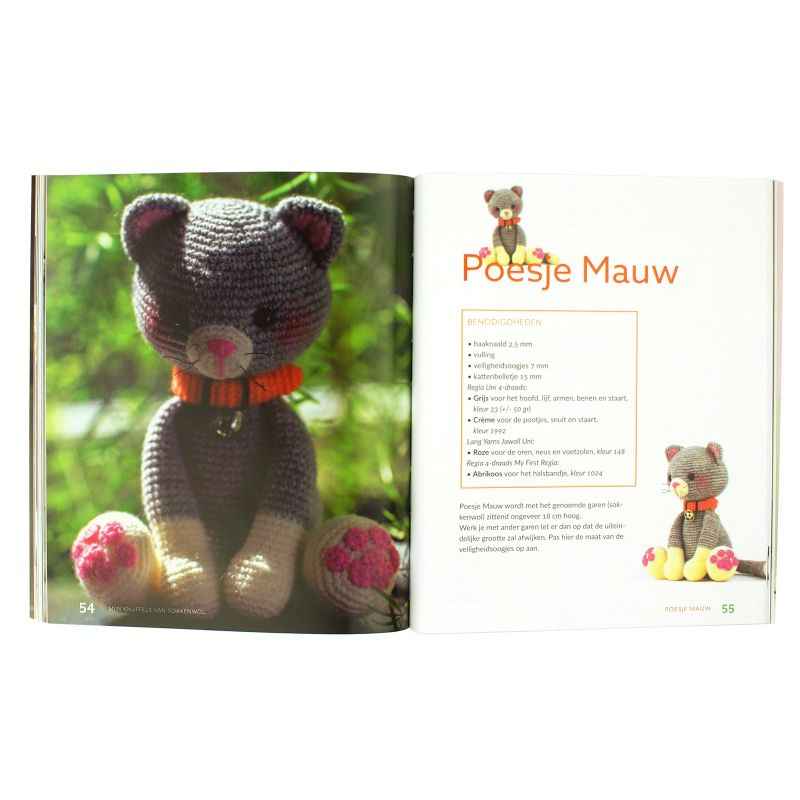 Boek Mijn knuffels van sokkenwol