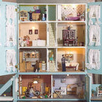 Classical poppenhuis, ongeschilderd